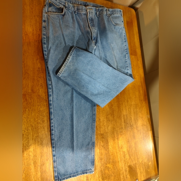 Men's Carhartt 5-pocket blue jeans size 50 x30 - Picture 3 of 8
